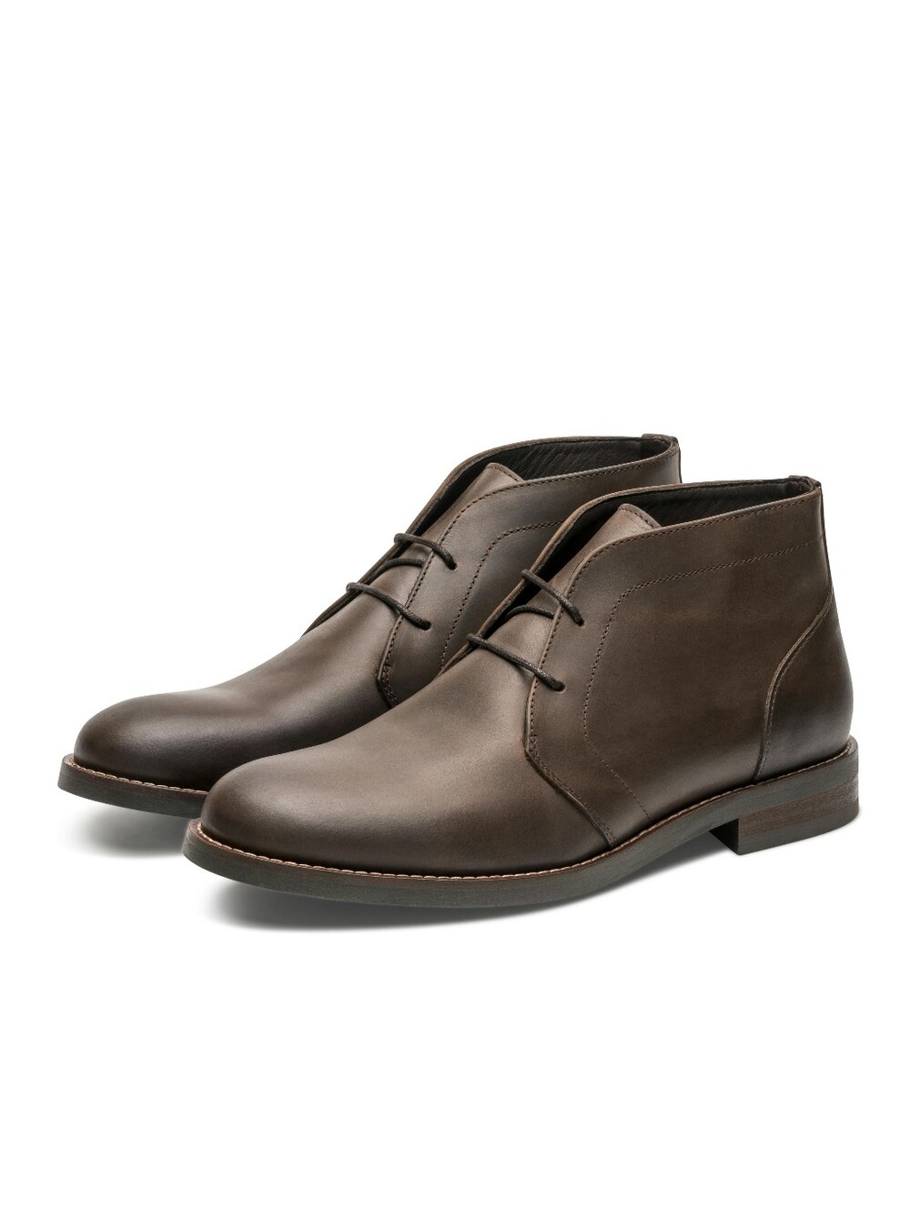 Rhodes Felix Chukka Lace Up Boots Huckberry Brown Leather Men's US Size 13